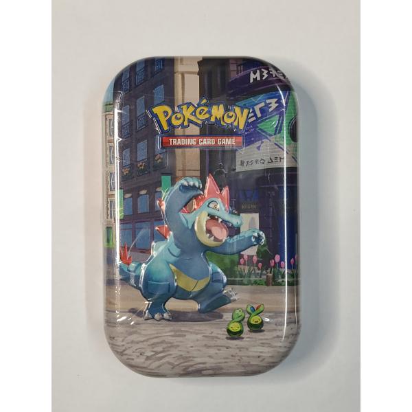 Brand New Factory Sealed Pokémon TCG: Lumiose City Mini Tin [Feraligatr & Budew]