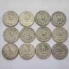 Image 4 : $3.00 Face Value of Assorted Years U.S. Washington 90% Silver Quarters