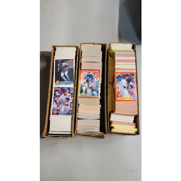 Lot Of Assorted 90's Unsearched Football & Baseball Cards