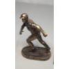Image 4 : Hartland, Ohio Bronze MLB Grady Sizemore Figure & Baseball Display Stand Ft '71 Fergie Jenkins Card