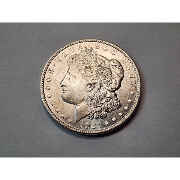 1921 Morgan Silver Dollar - 90% Silver - Excellent Condition