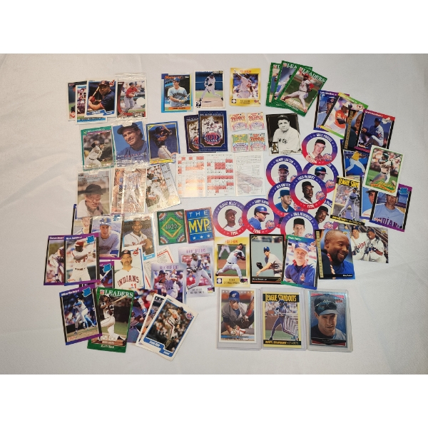 Large Assortment of Baseball Cards - Late 80's-90's Topps, Donruss, Upper Deck, & More! 