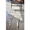 Image 1 : *Pick Up At Mantua Home-No Shipping Available* Great Condition 27''x48'' Wood & Wrought Iron Garden 