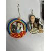 Image 2 : Wizard of Oz Ornaments (2) - Dorothy & Toto Rainbow- Dorothy, Toto, Lion, Scarecrow, Tin Man 