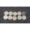 Image 1 : (10) Assorted Years 90% Silver Washington Head Quarters 