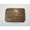 Image 1 : Vintage Tiffany Wells Fargo Brass Belt Buckle Stagecoach Design