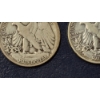 Image 2 : 2 Pcs - 1929 D & 1929 S Walking Liberty Halve Dollars 