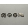 Image 1 : 4 - RARE .999 Fine Silver Gram Bars - Hard To Find - From Private Collection - Guaranteed Authentic 