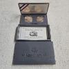 Image 1 : US Mint Gem Proof 1991 Mt Rushmore Anniversary Coin Set ft. 90% Fine Silver $1 Coin - 0.7734ozt ASW