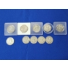 Image 1 : Lot of 10 Silver Half Dollars: x2 Franklin Half Dollars & x8 Walking Liberty Half Dollars FV: $5.00