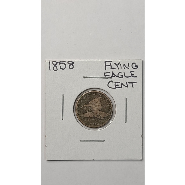 United States 1858 Flying Eagle Cent 
