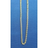 Image 5 : 14K Yellow Gold 25" Twisted Rope Necklace - Weight: 46.7g