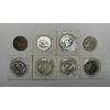 Image 2 : Lot of 8 Assorted 90% Silver Half Dollars- See Description