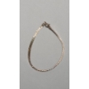 Image 2 : 7" Sterling Silver Herringbone Style Bracelet - Weight: 4.3g