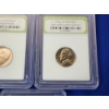 Image 3 : x5 INB Jefferson Nickels Including DCAM Gem Proof, BU, Monticello, Assorted Years