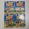 Image 1 : Lot of Four Vintage 1990 Ace Novelty MVP Major League Players Collector Pin Series Carded Sets