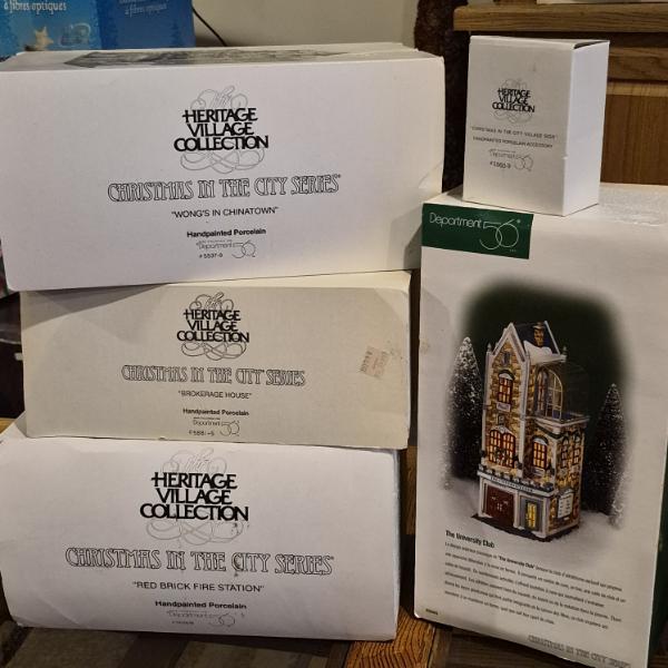 Department 56 Christmas As Shown