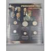 Image 1 : Presidential Coin Collection: Quater, Dollar, Half Dollar, Steel Cent, Dime, Nickel FV: $1.91