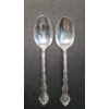 Image 1 : (2) Sterling Silver Reed & Barton Serving Spoons - Total Weight: 171.9