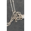 Image 4 : Women's Sterling Silver Layered Necklace With Accents - Total Weight: 13.8g