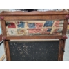 Image 2 : Antique Educational Scroll Chalkboard Easel - About 4ft Tall 
