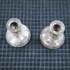 Image 3 : Two Sterling Silver Weighted Candlestick Holders Made By Duchin Creation ~ Total Weight: 382.2 Grams