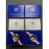 Image 1 : (2) 1986 United States Liberty Half Dollar Proofs