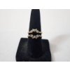 Image 1 : 14K Gold Diamond Ring Enhancer Ring with Diamonds - Size 8 - Total Weight: 4.5g