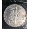 Image 2 : 2002 1 Troy Ounce .999 Fine Silver American Eagle In Littleton Coin Packaging 
