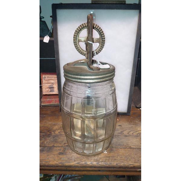 Antique Dazey Glass Churn - 1 Gallon size - Exc Condition
