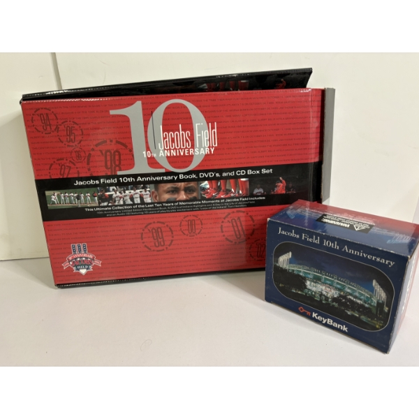 Cleveland Indians Jacobs Field 10th Anniversary Book - Book - DVD's and CD's & Jacob's Field