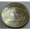 Image 2 :  1 Troy Ounce .999 Fine Silver Buffalo Round - Mint Condition! 