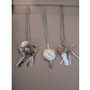 Image 3 : Handmade Sparkling Crystal Doll Necklace And Stunning Metal Decorative Hair Pins
