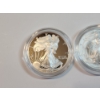 Image 6 : American Eagle 20th Anniversary Silver Coin Set: (3) 2006 1oz Silver Eagles! 