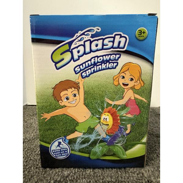 New in the Box - Splash Sunflower Sprinkler