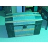 Image 2 : Antique Steamer Trunk 33 x 17 x 26 Overall - In Exc Condition