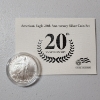 Image 2 : 2006 American Eagle 20th Anniversary Silver Coin Set - Including Reverse Proof - See Description! 