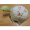 Image 1 : Gorgeous Vintage Hand Painted Fenton Satin Glass Turtle