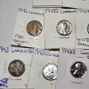 Image 6 : Lot of 28 Assorted Lincoln Wheat Cents - 1940's - Steel Cents, Mason Cents - Face Value: $0.28