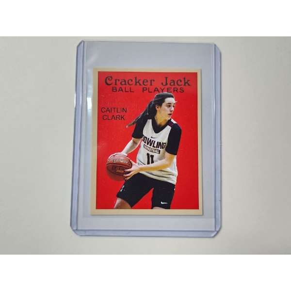 2024 High School Series - Cracker Jack Ball Players Caitlin Clark Rookie Card - Mint 