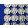 Image 4 : Lot of 20 Assorted Year Silver Mercury Dimes FV: $ 2.00