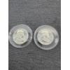 Image 1 : Ben Franklin 1963 Half Dollars (2) - Mint Condition!