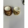 Image 2 : Wizard of Oz Salt & Pepper Shakers - Lion & Scarecrow - Enesco Corp. - 1999 Tuner Entertainment Co.