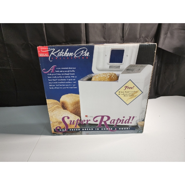 Regal Kitchen Pro Super Rapid Breadmaker - New in Sealed Box