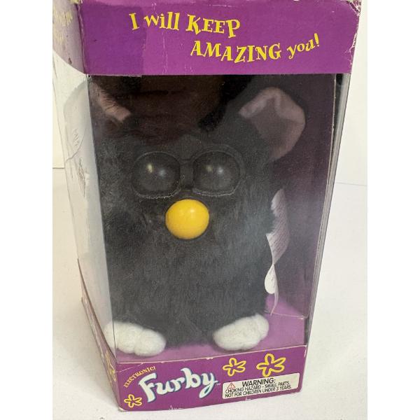 Vintage Furby Toy - NIB with Tags - Electronic Furby! Black Colored Furby