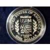 Image 6 : World Cup USA 1994 Commemorative Two Coin Set - 90% Silver Dollar & 92% Copper Half Dollar