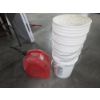 Image 1 : Five Gallon Gas Can & Five 5 Gallon Work Buckets