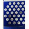 Image 4 : 1976 Franklin Mint Official Signers of the Declaration Mini-Coin Collection Solid Sterling Silver