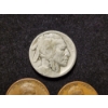 Image 3 : Three Assorted Collectible United States Coins - Two Wheat Pennies & A Buffalo Nickel