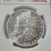 Image 2 : NGC Brilliant Uncirculated United States 1904-O 90% Silver Morgan Dollar
